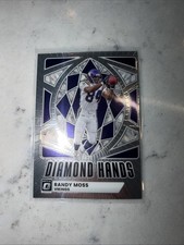Panini 2025 Donruss Optic Diamond Hands #9 Randy Moss Vikings Insert