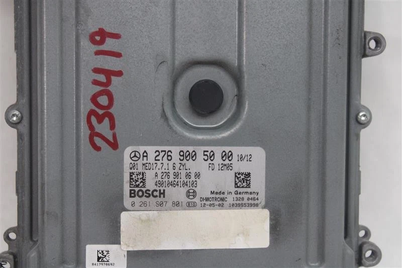 ORDENADOR ECU ECM MERCEDES C300 C350 SLK350 GLK350 2013 13 2769005000 1312603 Foto 3 de 4