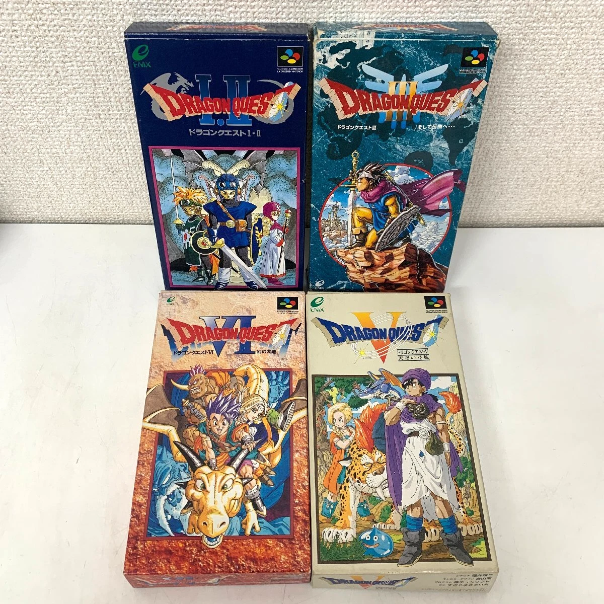 Dragon Quest I & II (1&2) Sur Super Famicom - Edition ENIX - RPG - NEUF Sous Blister