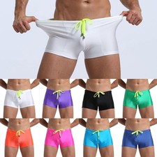 Men's Swimwear Swim Shorts Trunks Briefs Underwear Thong Bikini Swimming Boxer