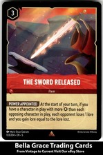 Disney Lorcana Shimmering Skies The Sword Released 133/204 Rare