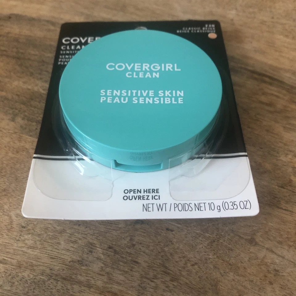 COVERGIRL Clean Sensitive Skin Pressed Powder #230 Classic Beige NOS - Image 2 of 4