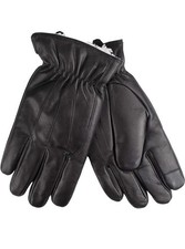 Dockers Mens Black Warm Leather Winter Gloves...