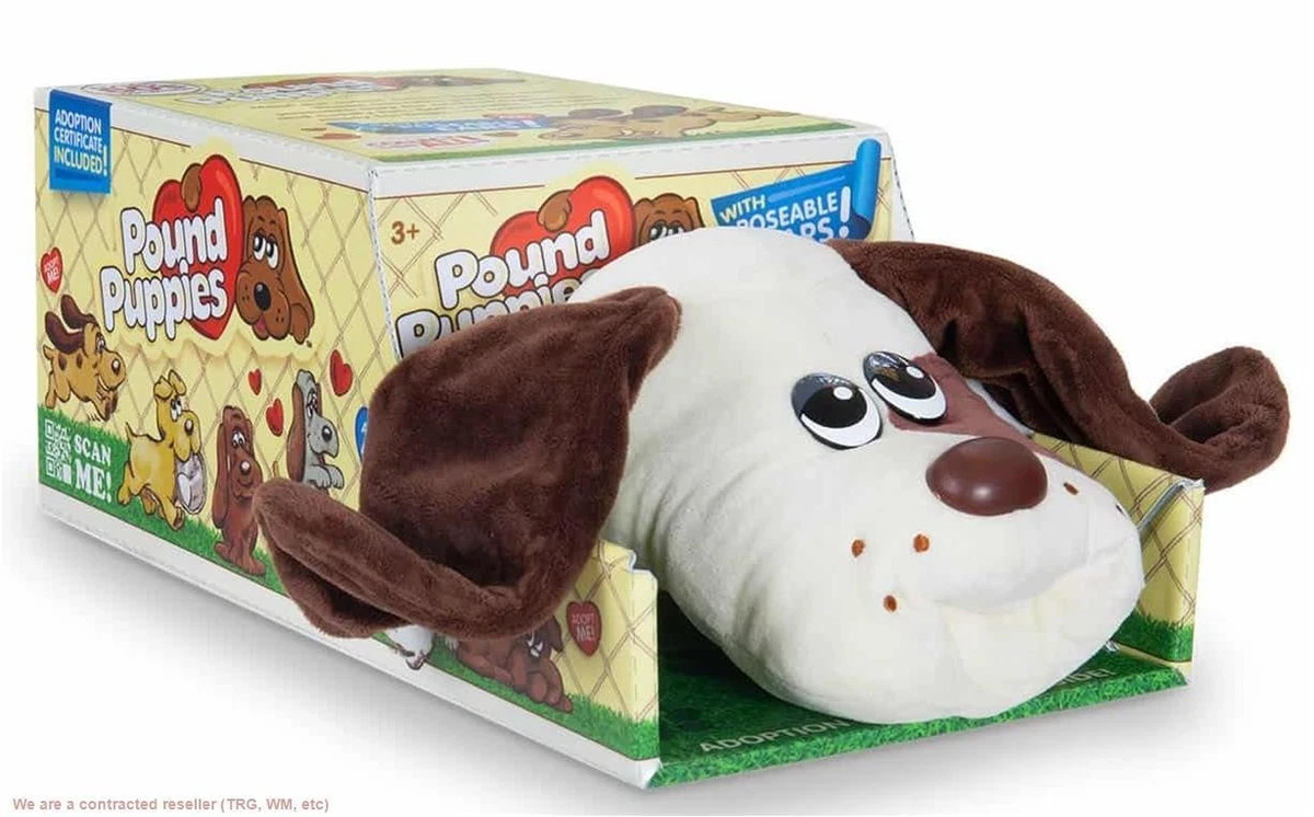 Recém-nascidos Basic Fun Pound Puppies - pelúcia clássica