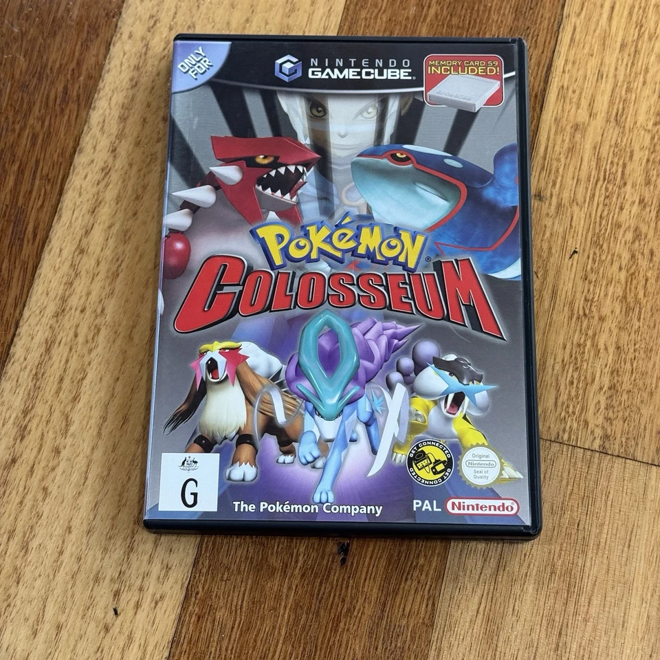 Pokemon Colosseum Nintendo GameCube PAL with Manual & memory card Pokémon - Image 3 of 4