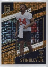 2022 Panini Donruss Elite Rookies Orange 10/49 Derek Stingley Jr #141 Rookie RC