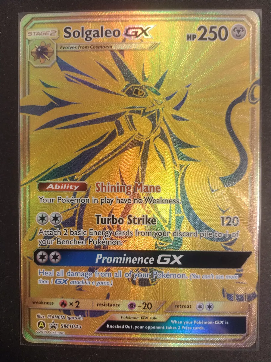 Solgaleo GX - SM104a - Promo