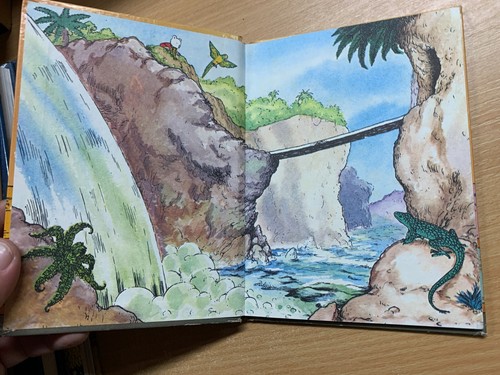 1977 "RUPERT Et La Mite Noire" Livre Dur Petit De RUPERT OURS (P2) - Picture 4 of 12