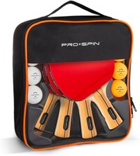 Paletas de Ping Pong Alto Rendimiento Set Raquetas Premium Pelotas 3 Estrellas