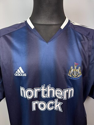 NEWCASTLE UNITED 2004 2005 KLUIVERT AWAY SHIRT FOOTBALL SOCCER