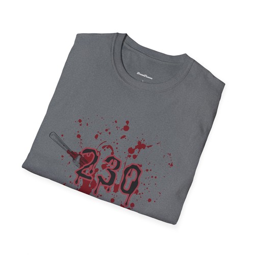 Player 230 Fork Stab Unisex T-Shirt, weiches T-Shirt, TV Show - Bild 29 von 53