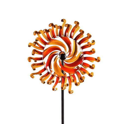 4 Stks Sublimatie Wind Spinner Blanks, 20,3cm Sublimatie Blanks Spinners Metalen Wind Spinners voor Ambachten 3D Wind Spinners Opknoping voor Binnen Buiten Tuin Gazon Tuin Decoratie