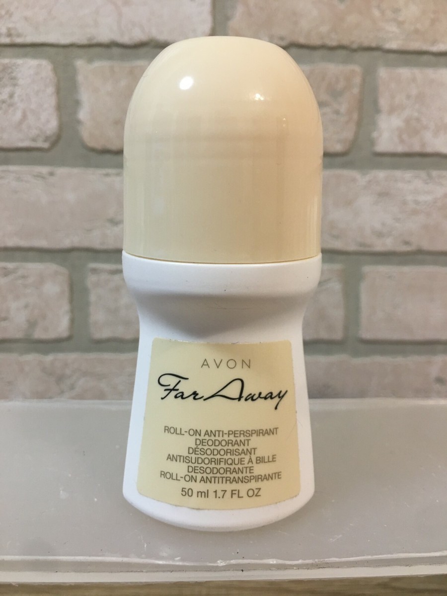 New AVON Far Away Roll-On Antiperspirant Deodorant oz