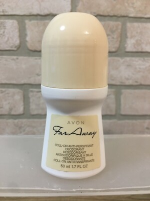 New AVON Far Away Roll-On Antiperspirant Deodorant 1.7 oz
