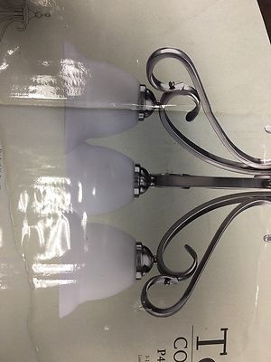 Progress Lighting P2883-09 Torino Collection Brushed Nickel 3 Light Brushed Nick