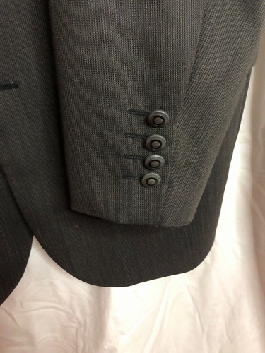 Amazing sporty Milano Italy gray sport coat Blazer jacket 40R - Picture 7 of 7