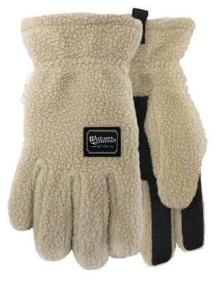 Lady Baa Baa Cozy Winter Glove - Sustainable Fuzzy Fleece Shell, Warm Lining Top