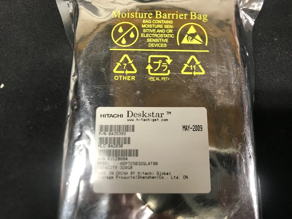 Hitachi Deskstar 0A35393 320GB HDD 3.5" 8 MB Cache 7200 RPM ATA/133 - NEW - Image 3 of 4