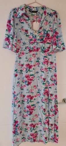 Zara 💥NEW POPLIN  DRESS SIZE M Bloggers Fave  - Picture 1 of 8