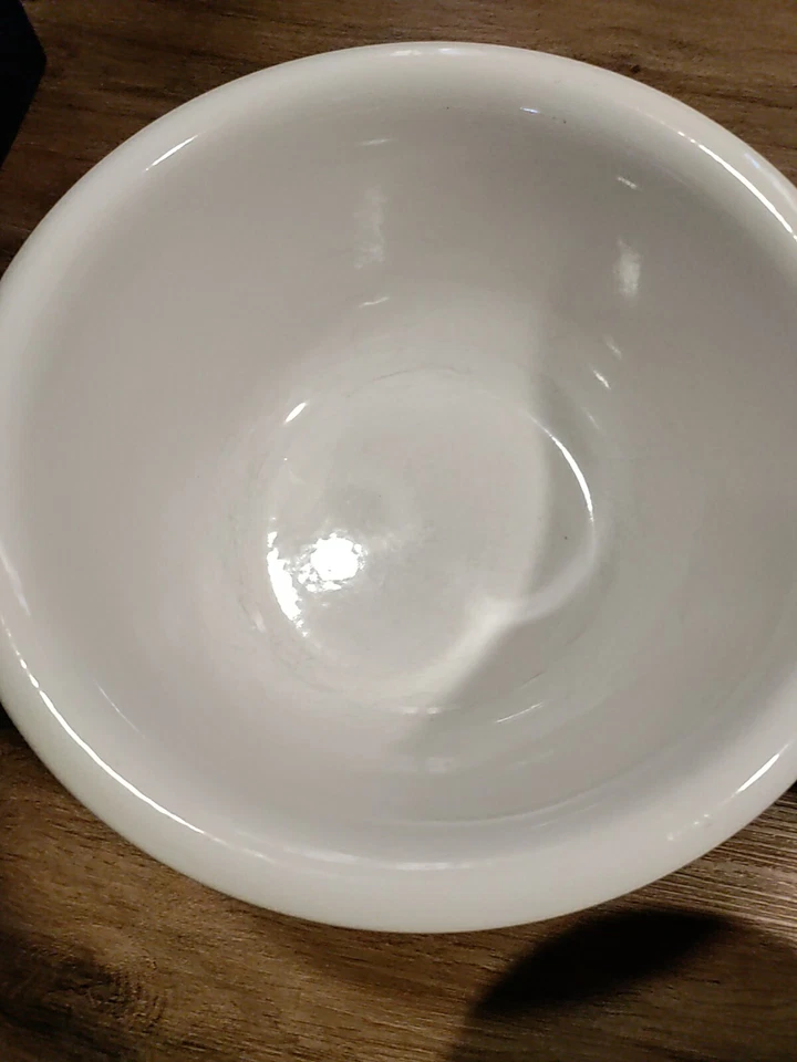 🔥HTF — винтажные миски для смешивания керамики CorningWare набор из 3 красных и белых - Изображение 4 из 4