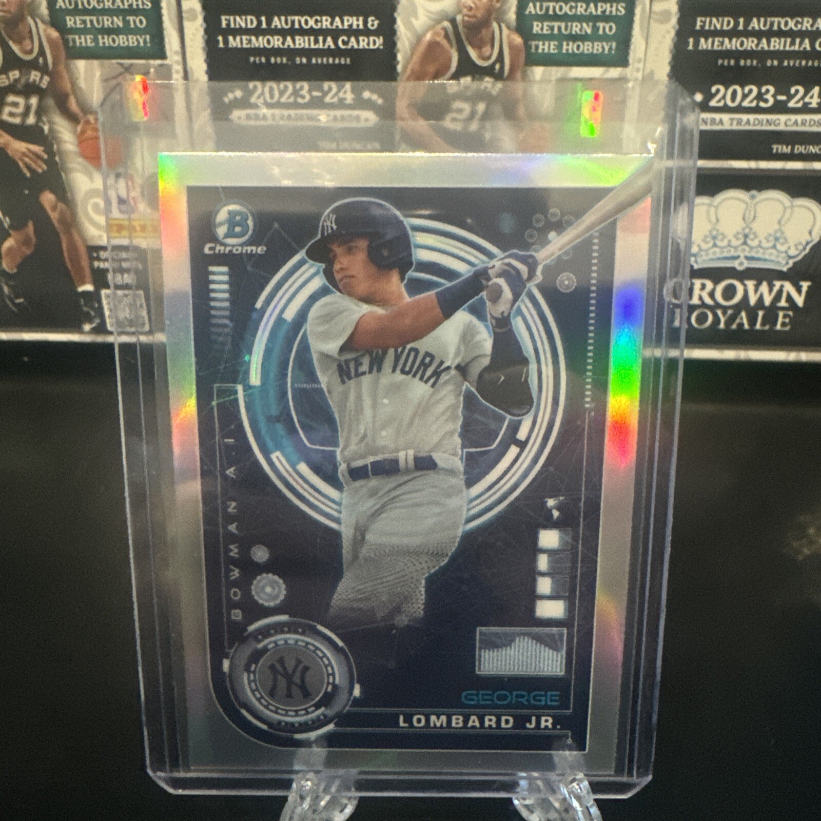 2024 Bowman Chrome George Lombard Jr. AI Insert #BAI-19 Yankees