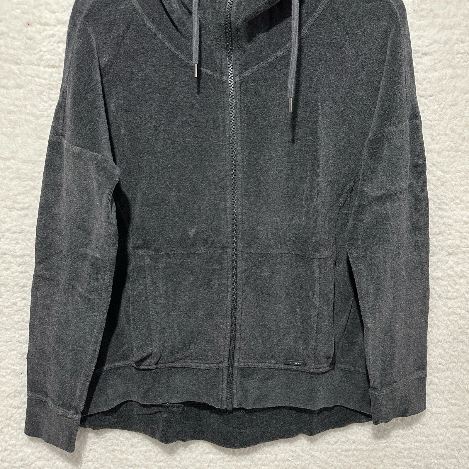 athleta velour charcoal heather 