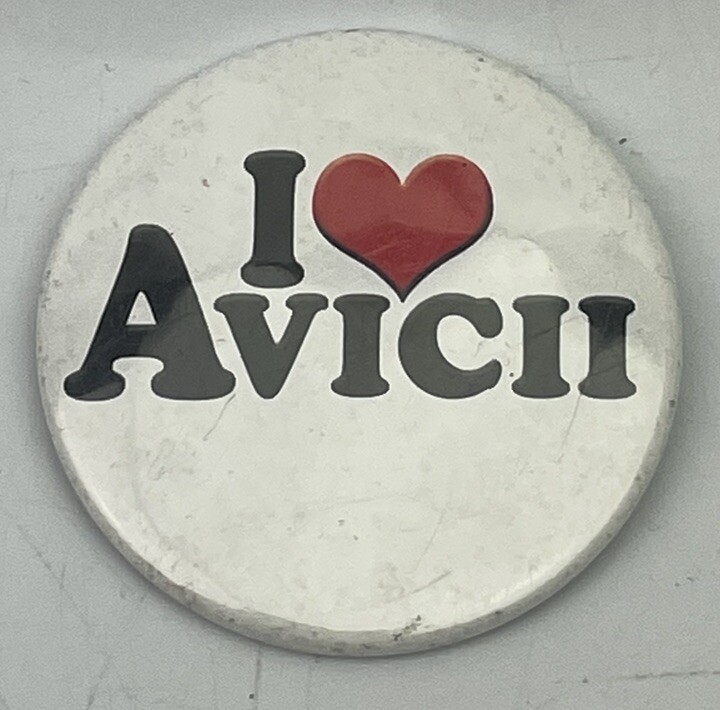 I ❤ Avicii White Button 2012 Miami Music Week Wmc Umf Mmw Promo - Ultra