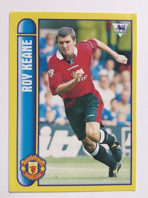 RARE Sticker Roy Keane Premier League 1998 - Panini Merlin - Neuf