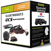 Elektrosatz 13-Pol Spezifisch für Suzuki Jimny 07.2018-Jetzt NEU ECS Electronics