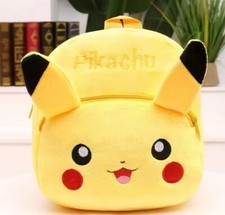 Pok mon Pikachu Bag Cute Yellow Kids Backpack