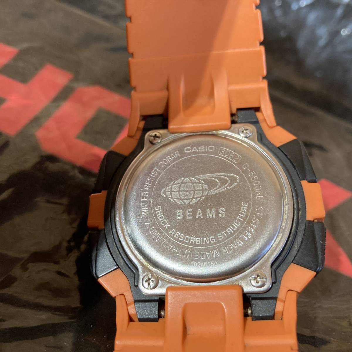 CASIO G-SHOCK G-5500BE beams バックライト不点灯