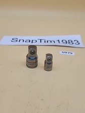 Snap-on Tools USA 2-Piece Drive Chrome Adapter Extension Socket Set A2A+ TA3