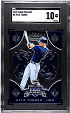 2019 Panini Crusade #5 Kyle Tucker SGC 10 GEM MINT RC