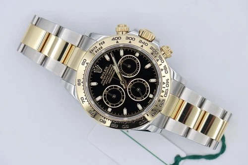 Rolex Daytona 116503 Black Dial Two-Tone Chronograph Oyster Band Year 2019