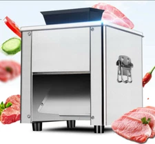 220V Commercial stainless steel meat slicer Full Automatic Home Meat na