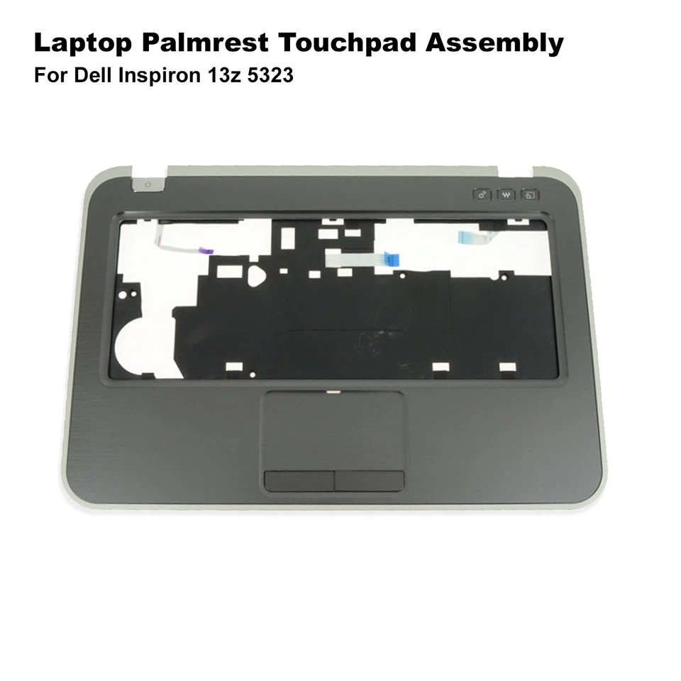 New Dell OEM Inspiron 13z 5323 P31G Laptop Palmrest Touchpad Assembly Grey KY69C - Image 2 of 4
