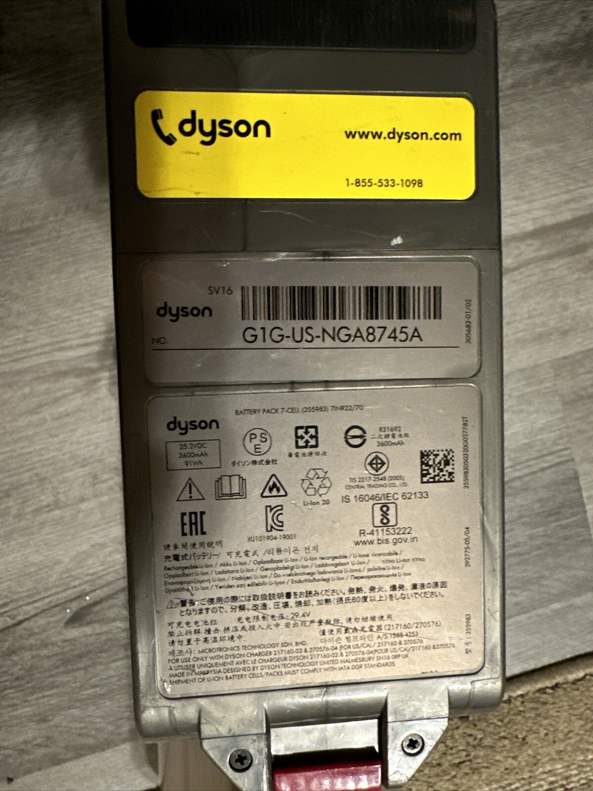 Dyson SV16 V11 Outsize Cordless Stick Vacuum Cleaner eBay