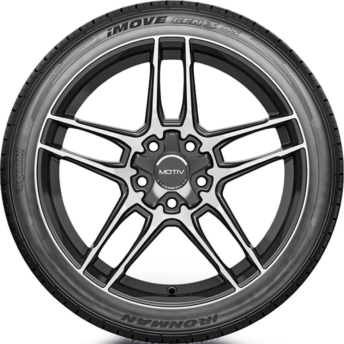 2156516 215/65R16 Ironman iMOVE GEN 3 AS 98H, Blk, New Tire(s