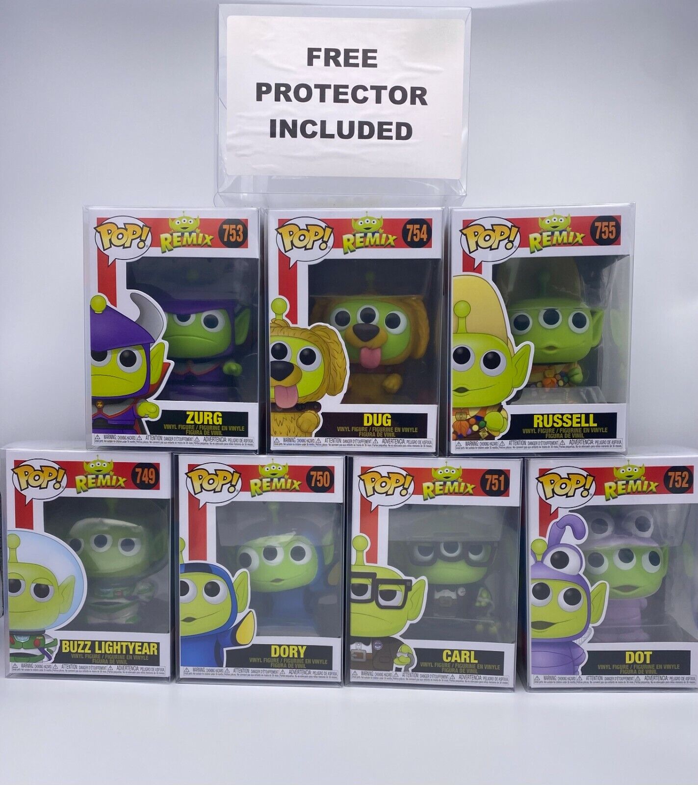 Dot #752 Pixar Alien Remix Funko Pop! Disney Desenho Animado