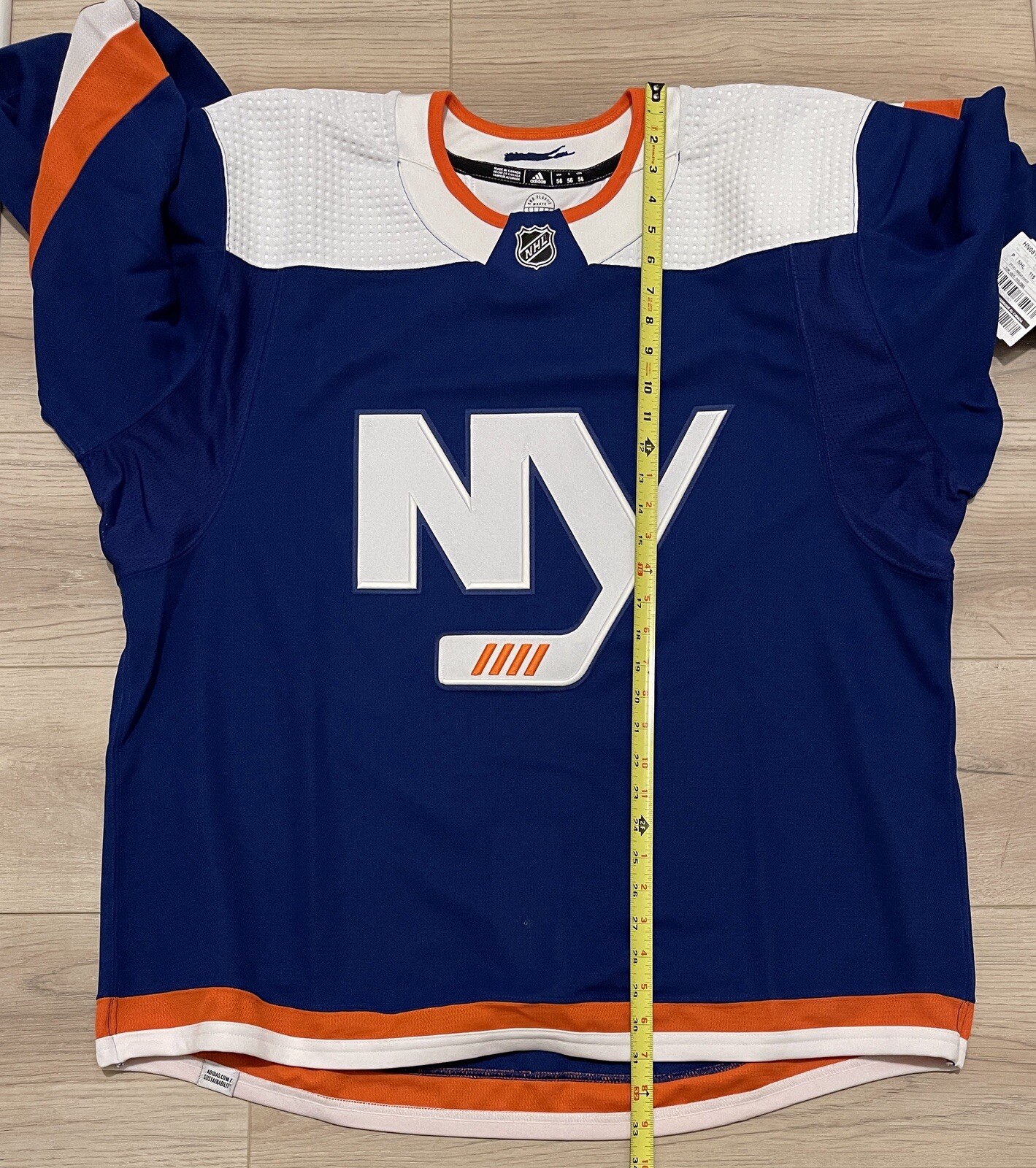NEW Adidas MiC New York Islanders Authentic Team Issue Alternate Jersey ...