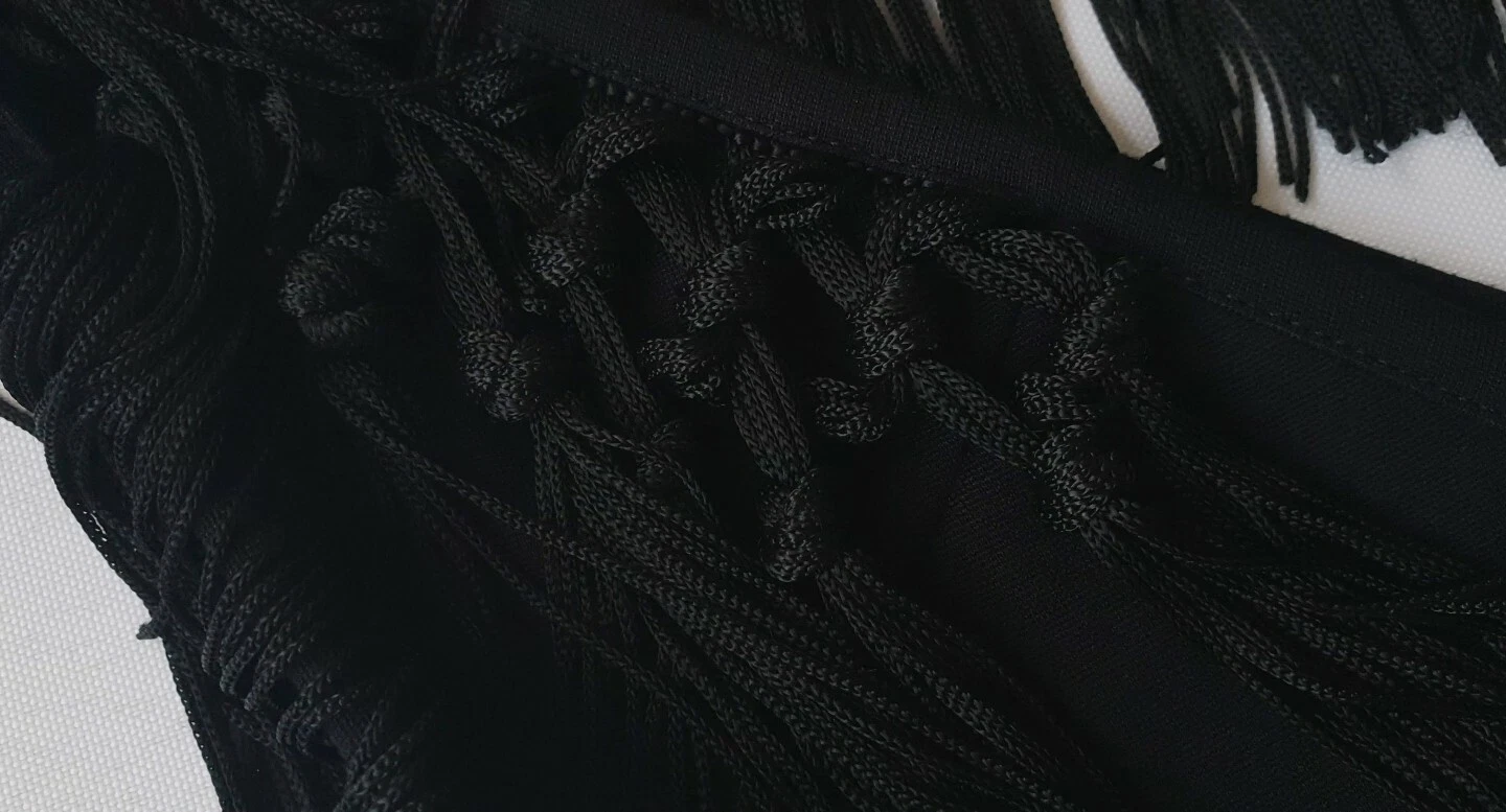 Abito donna Versace Collection colore nero taglia IT 44 UK12 NUOVO COME