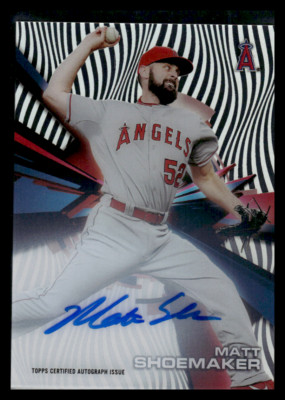 2015 Topps High Tek #HT-MSR Matt Shoemaker Los Angeles Angels