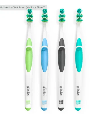 Amway Glister™ Toothbrushes x 4 (New)