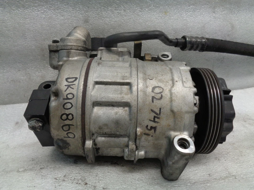 BMW 745i E65 2002-2005 compresor de aire acondicionado OEM DK90869 Foto 2 de 4