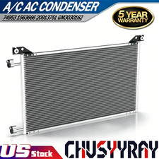 Ac Condenser For Gmc Sierra 1500 2500 Yukon Chevy Silverado Avalanche Suburban