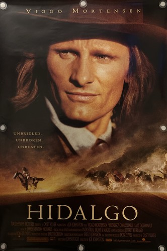 HIDALGO Original Theatrical Display One Sheet Movie Poster - 2004