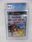 NEW Super Smash Bros. Melee Black Label (Nintendo GameCube 2001) CGC Graded 9.2
