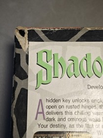 SHADOWGATE - CIB ORIGINALE NINTENDO NES PAL B FRA - Kemco - COMPLETO 