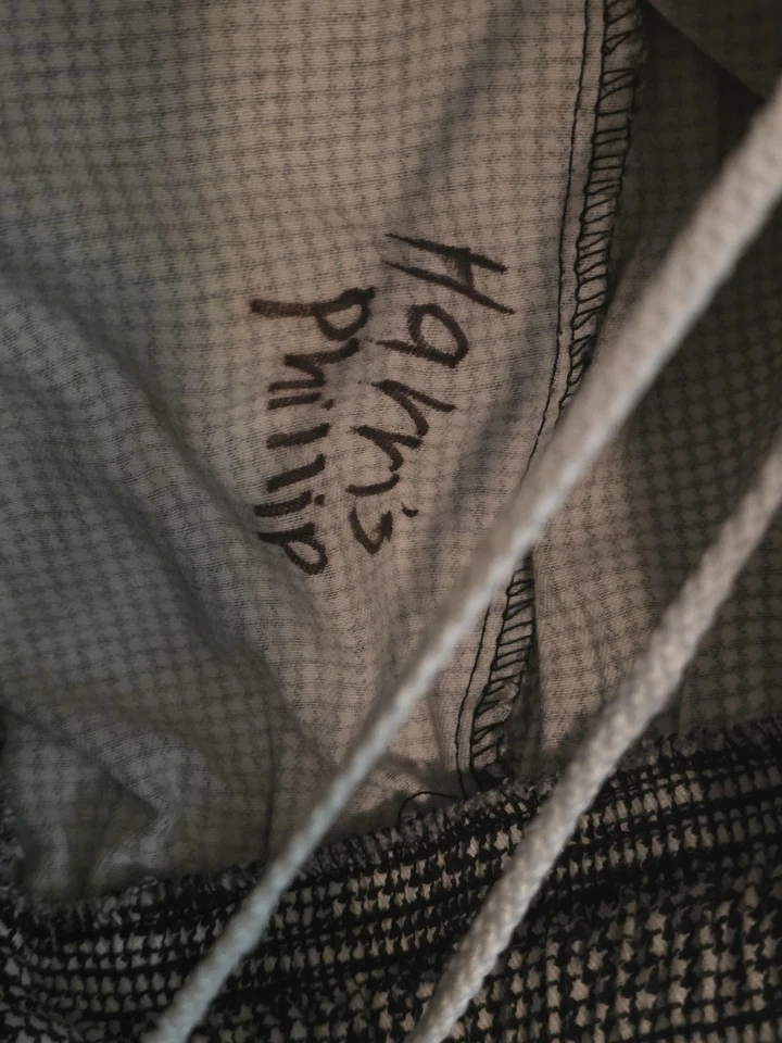 Chefwear Chef Works Pants Mens Black White Houndstooth Check Drawstring Lot of 3 - Image 2 of 4