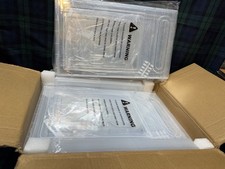 12 Pack Large Shoe Storage Box, Clear Shoe Storage Organizer with Magnetic Door